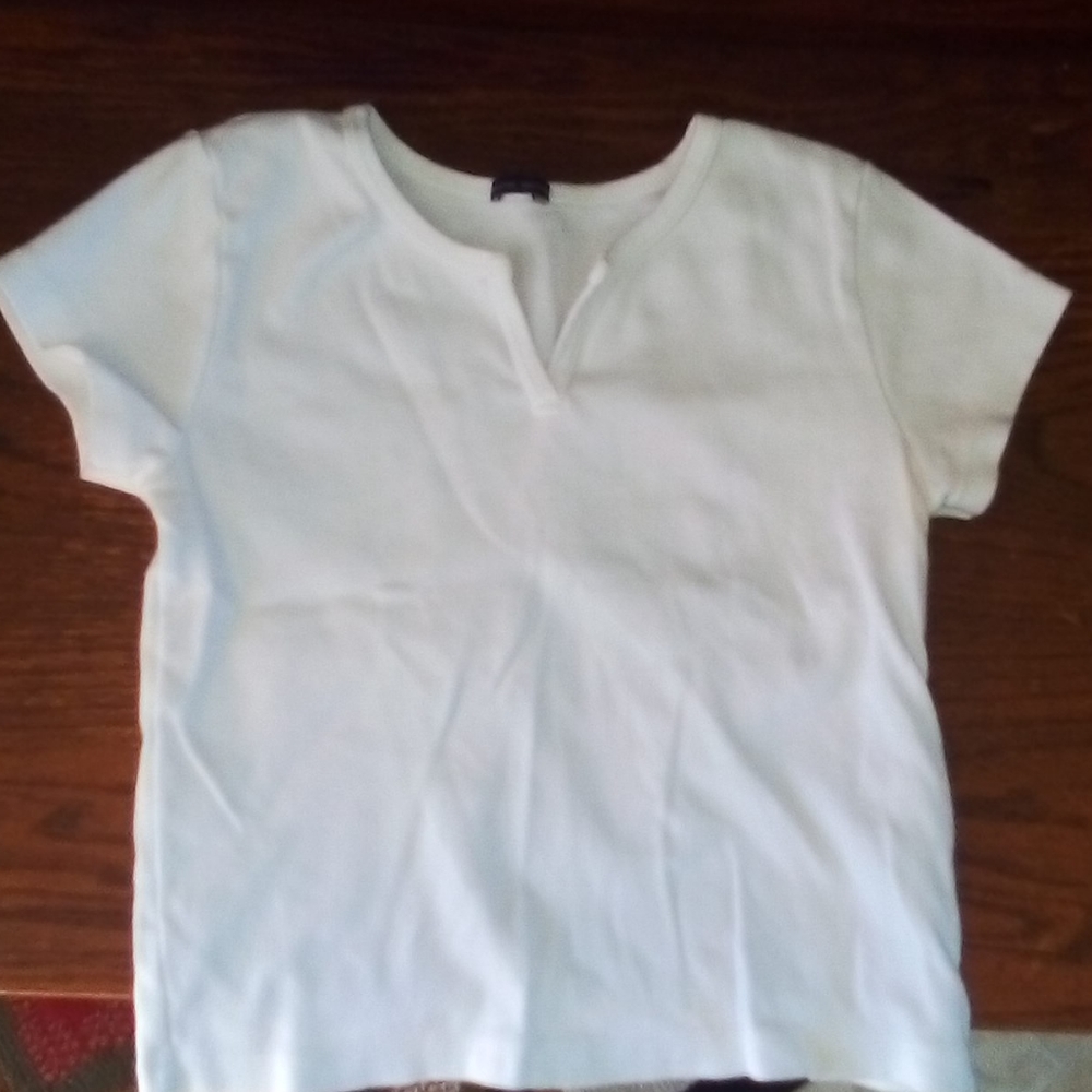 Brandy white Ashlyn top